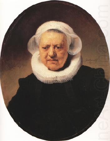 Portrait of an eighty-three year-old Woman (mk33), REMBRANDT Harmenszoon van Rijn